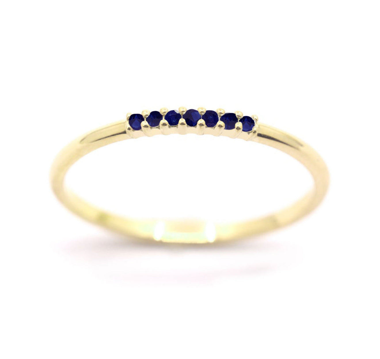 Addison Mini Stone Stacker/Sapphire
