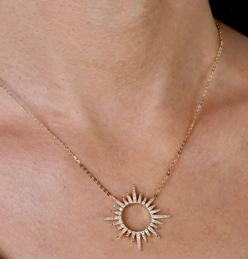 Malibu Sun Diamond Necklace