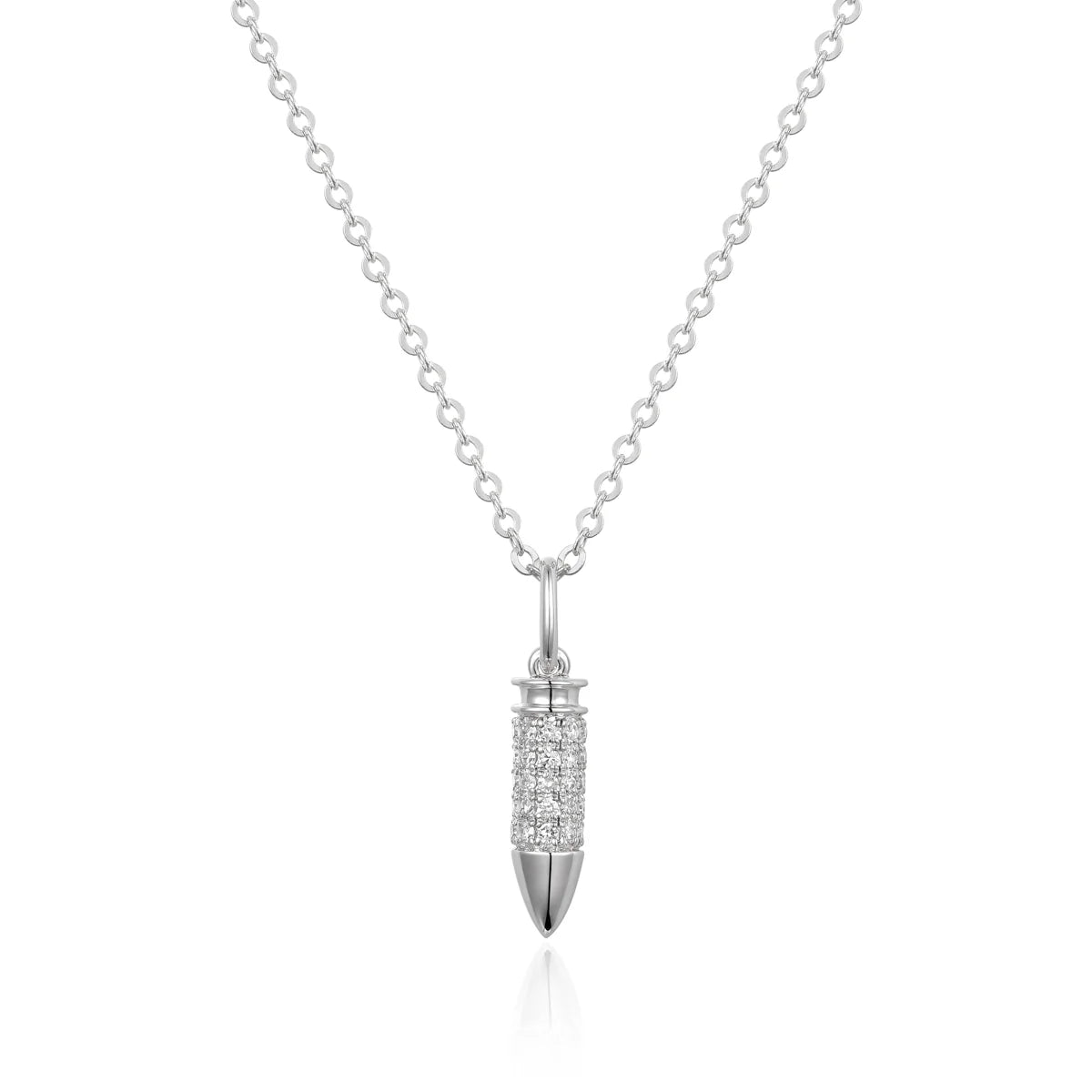 Take a Bullet for Me Diamond Necklace