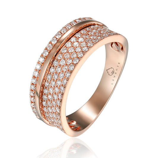 Diamond And Gold Accent Bar Band