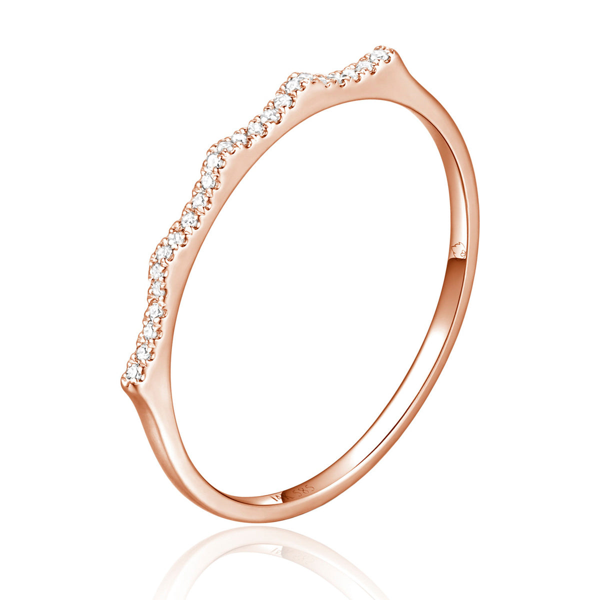 Ride the Wave Stacking Ring