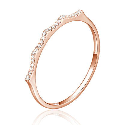 Ride the Wave Stacking Ring