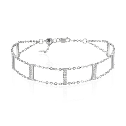 Chloe Ladder Chain Bracelet