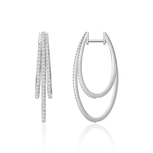 The Triple  Loop Earring
