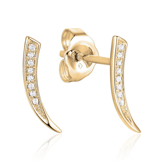 Bella Horn Studs